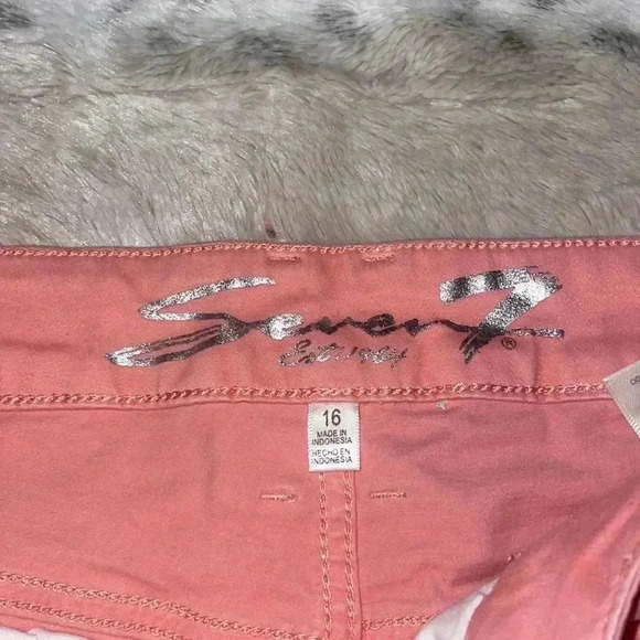 Women’s High Rise Skinny Crop Seven Jeans - Picture 3 of 6